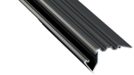 Lumines profile type Scala anodized black, 1 m